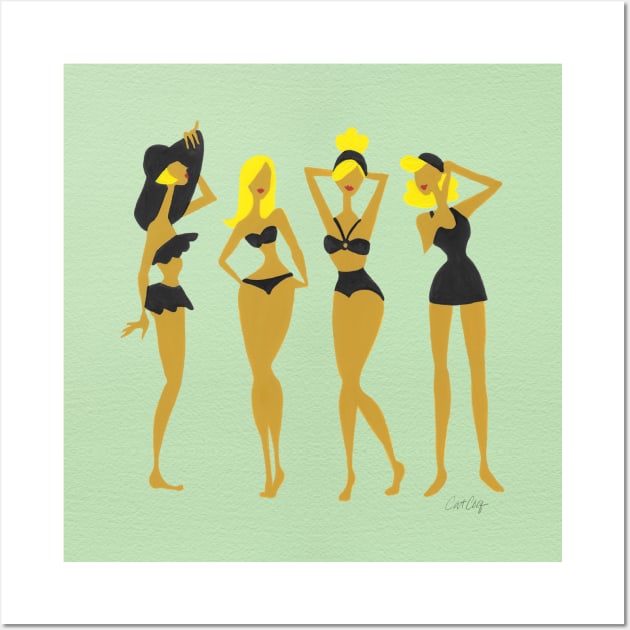 Bombshells - Blonde Wall Art by CatCoq